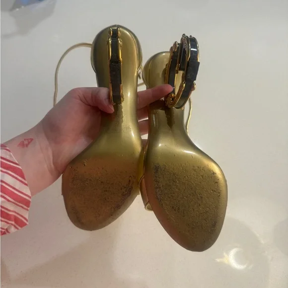 Dolce & Gabbana Gold Women's Heels - Picture 4 of 8